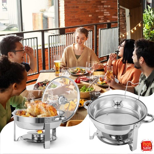 Chafing dish buffet set - buffet, 2-pack