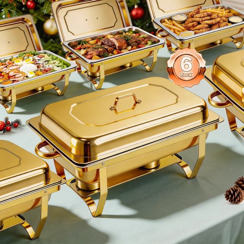 Pack 9qt gold chafing - 9qt, dish