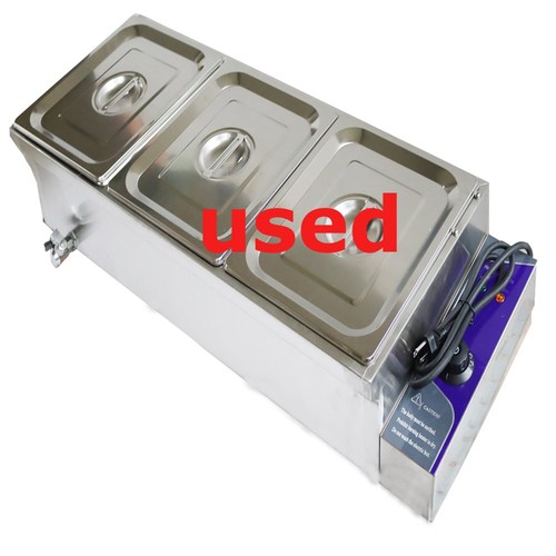 Used large capacity stainless - used,